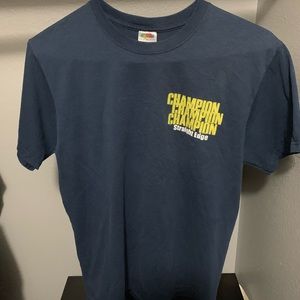 Thrifted straight edge shirt